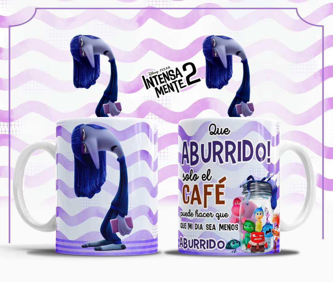 Taza “Aburrimiento” ☕✨